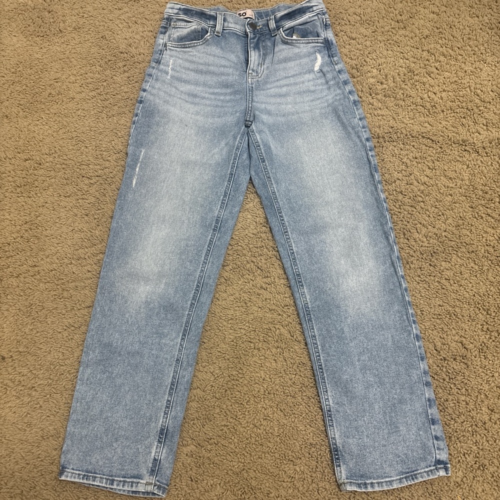 Kohl's Blue Classic Straight-Leg Jeans